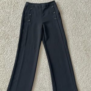 Black trousers; DKNY (Size 2)